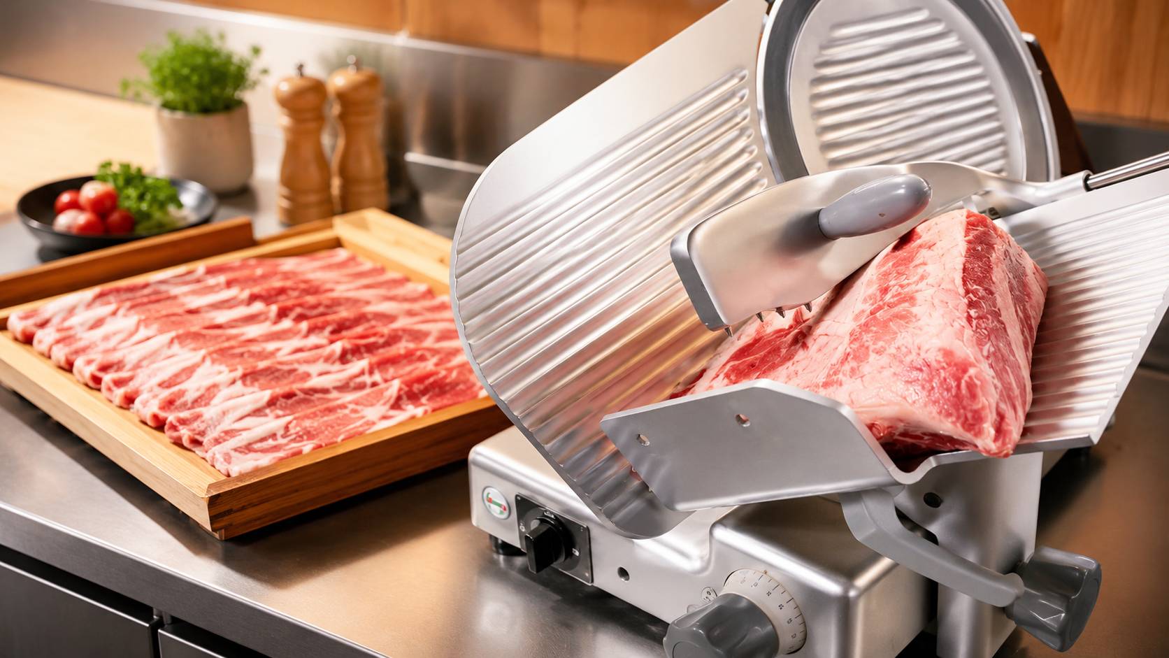 胖兔鍋原塊肉品分切與備料